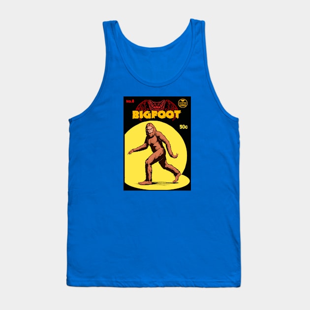 BIGFOOT COMIC Tank Top by theanomalius_merch